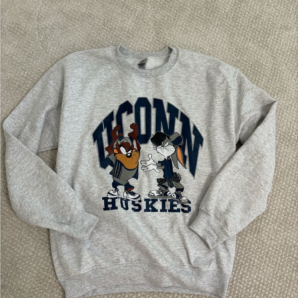 UConn Huskies Gray Sweater